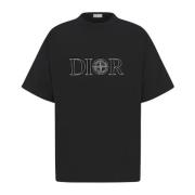 Dior Begränsad upplaga Oversized Fit T-shirt Svart Black, Herr