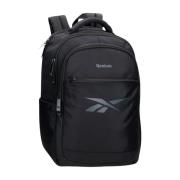 Reebok Newport Ryggsäck för vuxna med surfplatta fack Black, Unisex