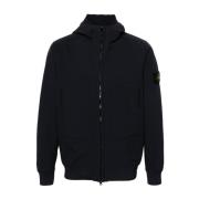 Stone Island Blå Jackor för Män Blue, Herr