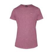 Tommy Jeans Broderad Logotyp T-shirt - Violets Purple, Herr