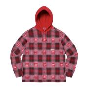 Supreme Begränsad Upplaga Shadow Plaid Röd Multicolor, Herr