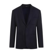 Brioni Navy Sapphire Jacket Black, Herr