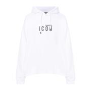 Dsquared2 Chic Sweater Designs White, Herr