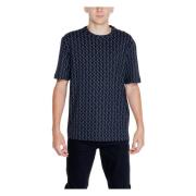 Armani Exchange Herr T-shirt och Polo Kollektion Black, Herr