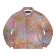 Supreme Begränsad upplaga Läder Varsity Jacka Multicolor Multicolor, H...