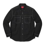 Supreme Begränsad upplaga Snap Work Shirt Svart Black, Herr