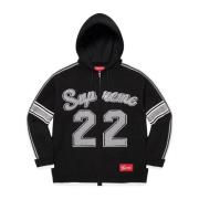 Supreme Sport Zip Up Hooded Sweater Svart Black, Herr