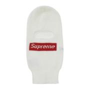 Supreme Begränsad upplaga Box Logo Balaclava Vit White, Unisex