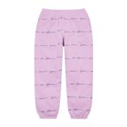 Supreme Script Stripe Sweatpant Pale Purple Purple, Herr