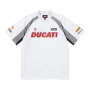 Supreme Begränsad upplaga Ducati fotbollströja vit White, Herr