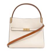 Tory Burch Liten axelväska Beige, Dam