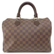 Louis Vuitton Vintage Pre-owned Canvas handvskor Brown, Dam