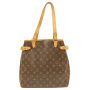 Louis Vuitton Vintage Pre-owned Canvas totevskor Brown, Dam