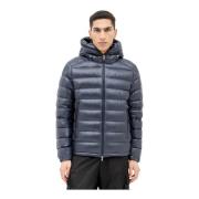 Moncler Elegant kort dunjacka Blue, Herr