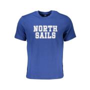 North Sails Tryckt Logot-shirt Blue, Herr