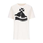 Vivienne Westwood Vita T-shirts och Polos White, Dam