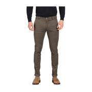 Mason's Extra Slim Fit Chino Byxor Green, Herr