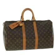 Louis Vuitton Vintage Pre-owned Canvas louis-vuitton-vskor Brown, Dam