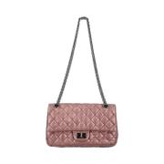 Chanel Vintage Pre-owned Tyg chanel-vskor Pink, Dam