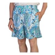 Richmond Sommar Herr Shorts med Logo Multicolor, Herr