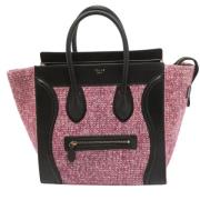 Celine Vintage Pre-owned Laeder totevskor Pink, Dam