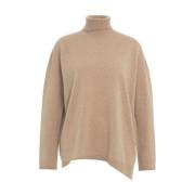 MVM Beige Stickat Aw24 Beige, Dam