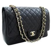 Chanel Vintage Pre-owned Laeder chanel-vskor Black, Dam