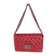 Chanel Vintage Pre-owned Laeder chanel-vskor Red, Dam