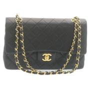 Chanel Vintage Pre-owned Laeder chanel-vskor Black, Dam