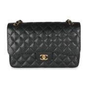 Chanel Vintage Pre-owned Laeder chanel-vskor Black, Dam