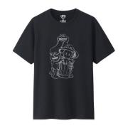 Kaws Sesame Street Companion Trash Can Tee Black, Herr