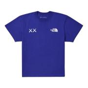 Kaws Mörkblå/Vit Limited Edition T-shirt Blue, Herr