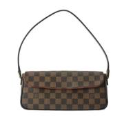 Louis Vuitton Vintage Pre-owned Canvas louis-vuitton-vskor Brown, Dam