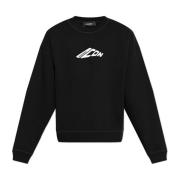 Dsquared2 Sweatshirt med logotyp Black, Herr