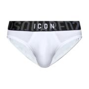 Dsquared2 Logo briefs White, Herr