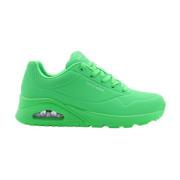 Skechers Stilren Sneaker för vardagsbruk Green, Dam