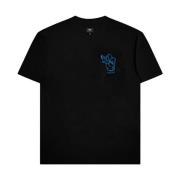 Edwin Logo Bröst T-shirt Black, Herr