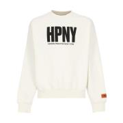 Heron Preston Vit Crew Neck Sweatshirt White, Herr