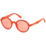 Diesel Orange Acetat Unisex Solglasögon Orange, Unisex