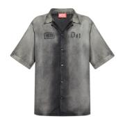 Diesel Skjorta S-Ghent Gray, Herr