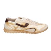 Moma Läder Damsneakers Brown, Dam