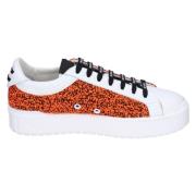 Rucoline R-Funk Sneakers i textil för män Orange, Herr