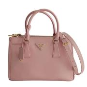 Prada Vintage Pre-owned Laeder crossbodyvskor Pink, Dam