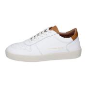 Alexander Smith Läder Herr Sneakers White, Herr