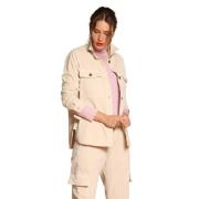 Mason's Velvet Costa Field Jacket Höst 2024 Beige, Dam