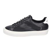 Stokton Läder Herr Sneakers Black, Herr