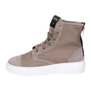 Stokton Mocka Ankelboots för kvinnor Beige, Dam