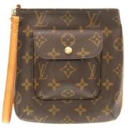 Louis Vuitton Vintage Pre-owned Tyg louis-vuitton-vskor Brown, Dam