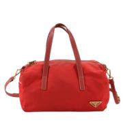 Prada Vintage Pre-owned Laeder prada-vskor Red, Dam