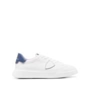 Philippe Model Temple Veau Låga Sneakers Svart Vit White, Herr